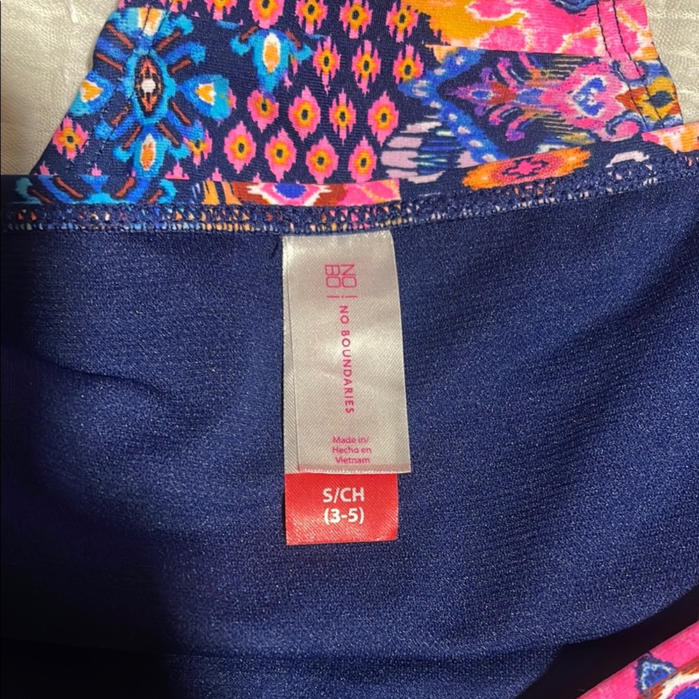 💙Colorful Patterned Bikini Bottom - Picture 3 of 4